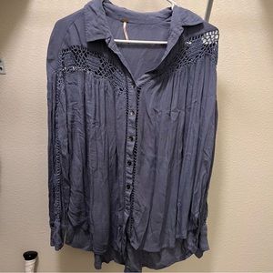 Free People crochet top